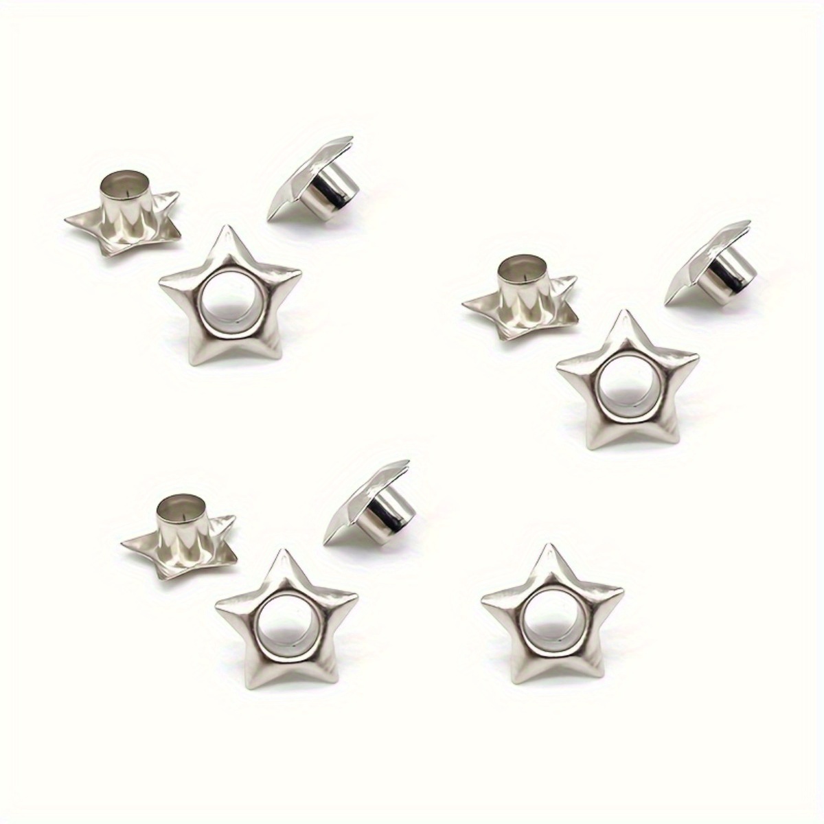 Leatherwork Eyelets - 20 piezas ojales en forma de
