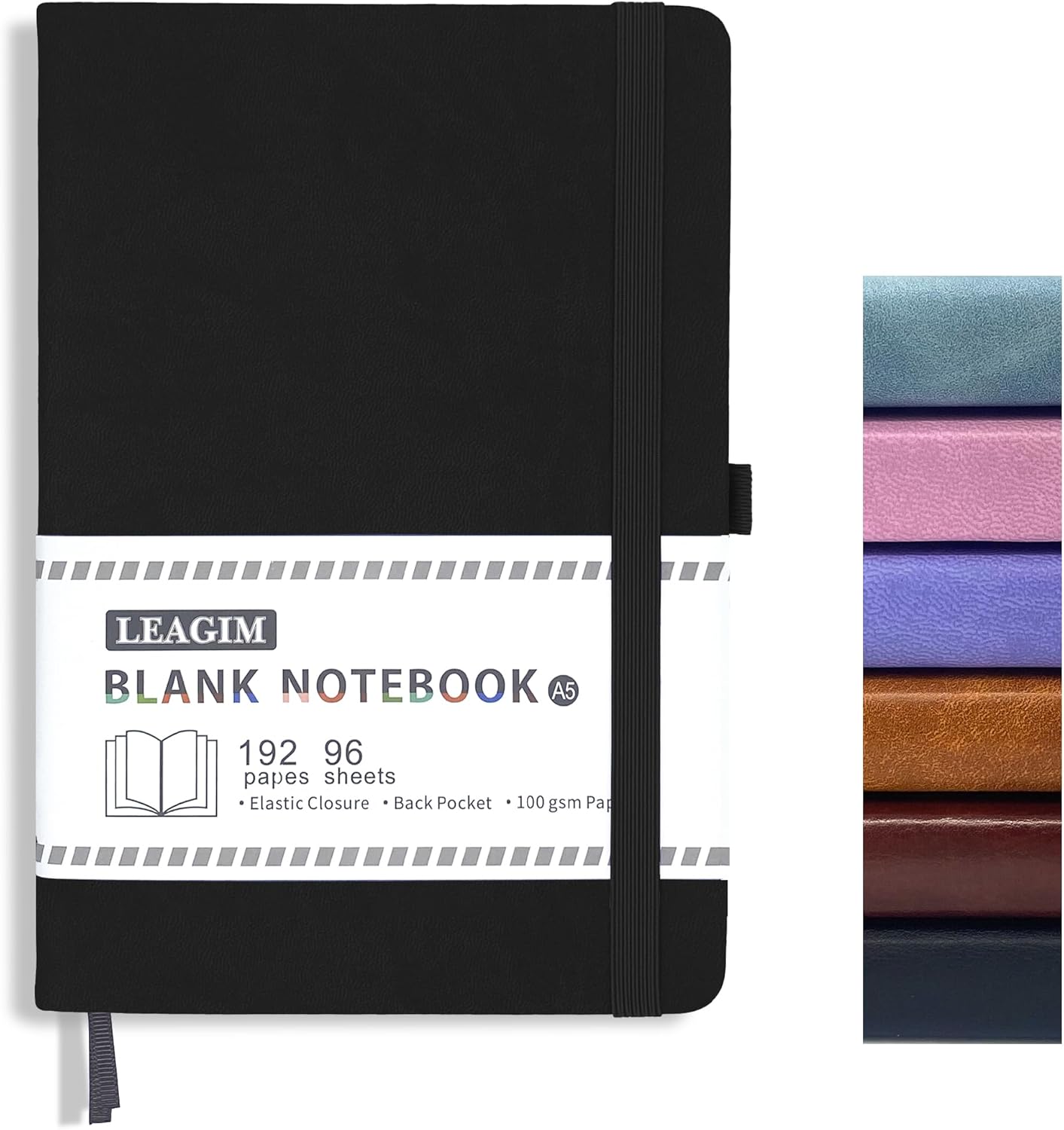 Leatherwork Journal - Cuaderno de Notas en Blanco A5,