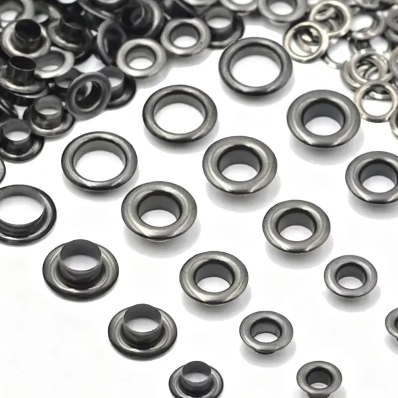 Leatherwork Eyelets - 100 Juegos de Ojales Metálicos, Anillas