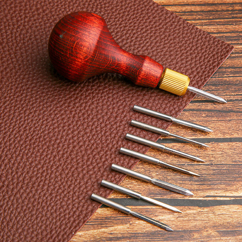 Leatherwork Hole Punch - 1 Juego de punzón de cuero