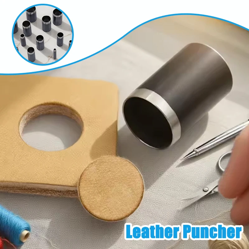 Leatherwork Hole Punch - Juego de herramientas perforadoras de cuero