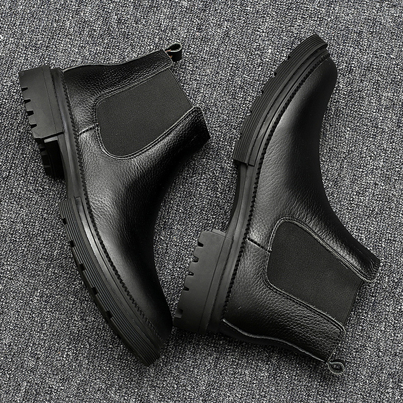 Youtube Leatherwork - Botas de Invierno para Hombre, Forradas