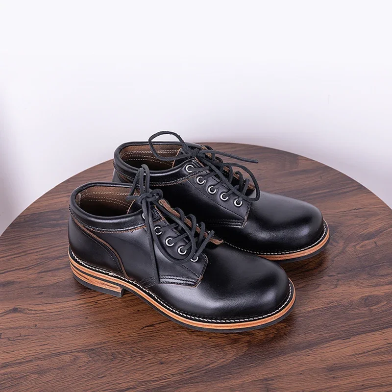 Youtube Leatherwork - Botas de trabajo Goodyear de piel