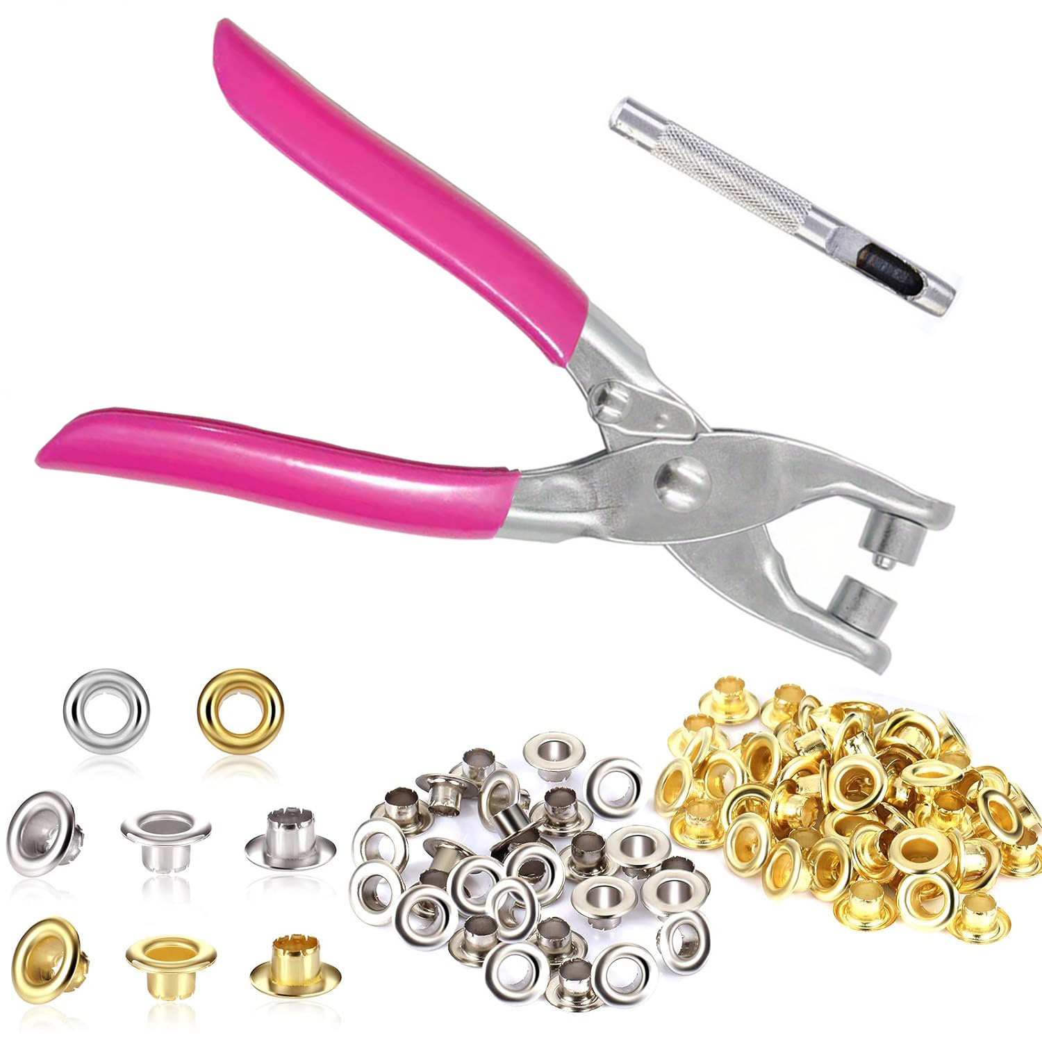 Leatherwork Eyelets - Kit de herramientas para ojales de