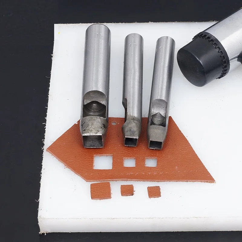 Herramienta cortadora de cuero - Leatherwork Hole Punch reseña y precio