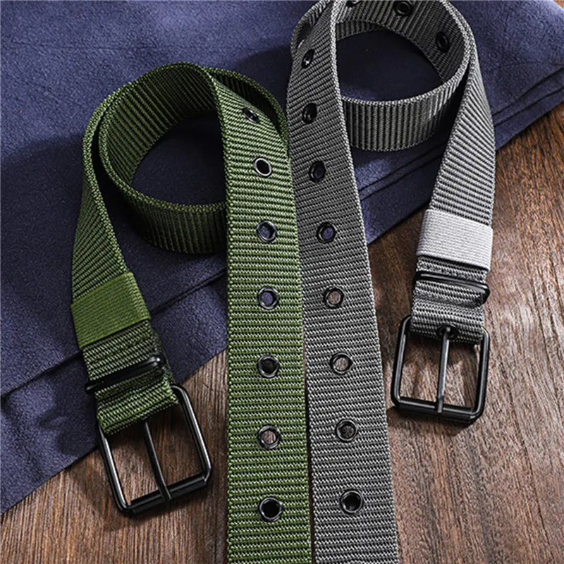 Nuevo cinturón para hombre, ci - Leatherwork Eyelets reseña y precio