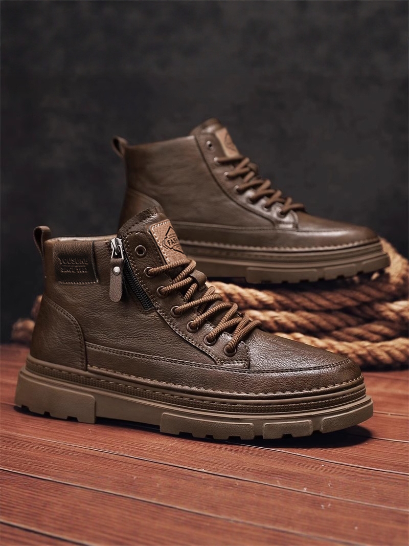 Botas Casuales para Hombre, Li - Youtube Leatherwork reseña y precio