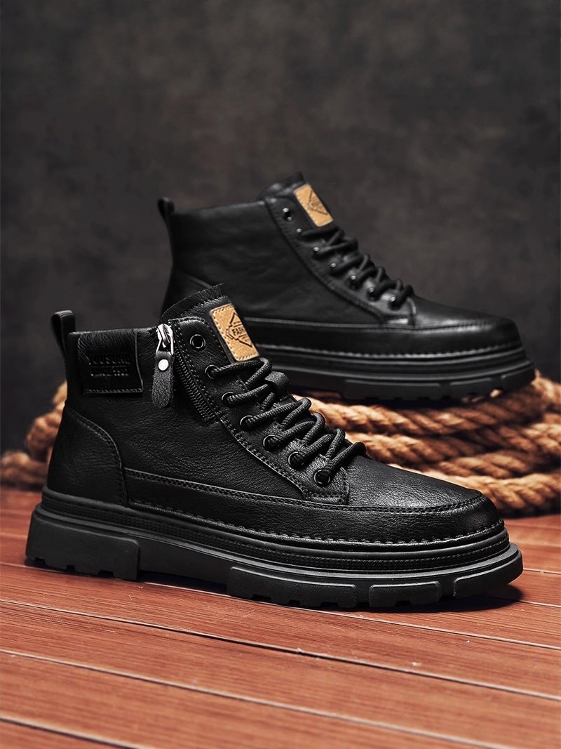 Botas Casuales para Hombre, Li - Youtube Leatherwork reseña y precio