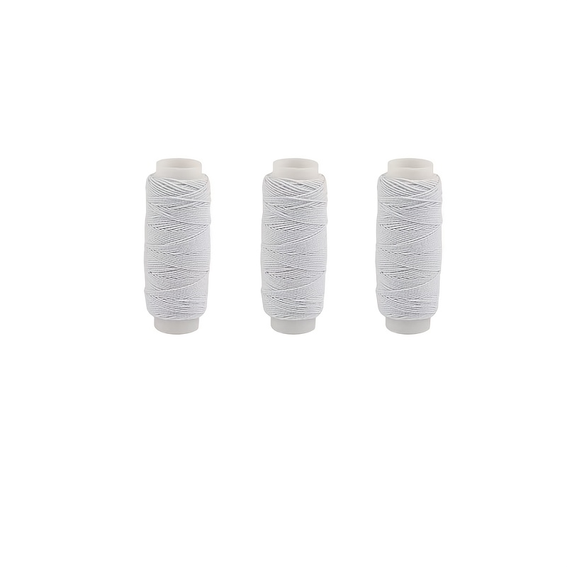 Hilo elástico blanco y negro d - Waxed Thread Linen reseña y precio