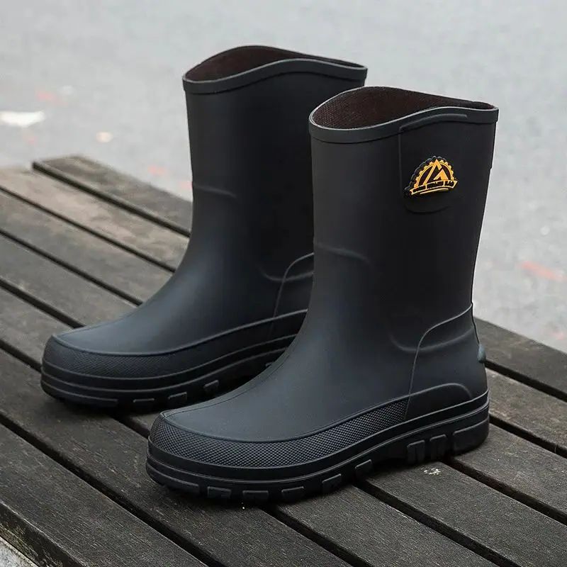 Botas de lluvia con plataforma - Youtube Leatherwork reseña y precio