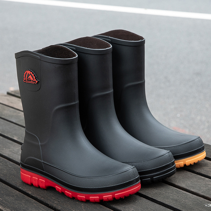 Botas de lluvia con plataforma - Youtube Leatherwork reseña y precio