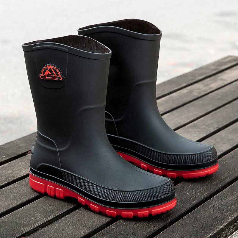 Botas de lluvia con plataforma - Youtube Leatherwork reseña y precio