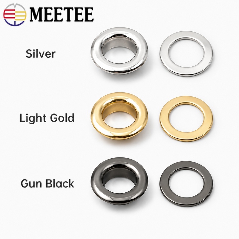 100 Sets de Ojales Metálicos M - Leatherwork Eyelets reseña y precio