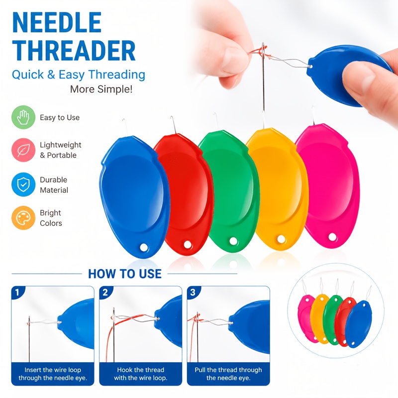 10 unidades/lote Enhebrador de - Waxed Thread Linen reseña y precio