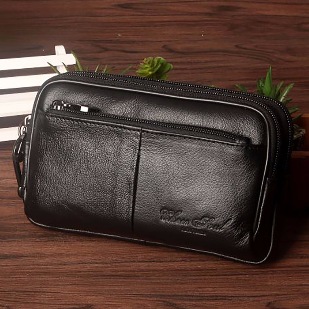 Riñonera de cuero genuino para - Leatherwork Wallet reseña y precio