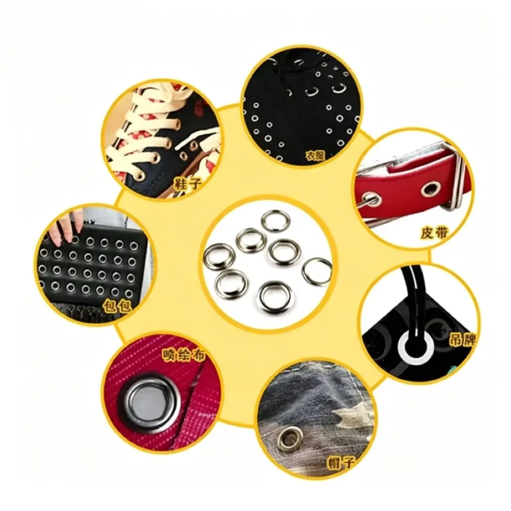 100 Juegos de Ojales Metálicos - Leatherwork Eyelets reseña y precio