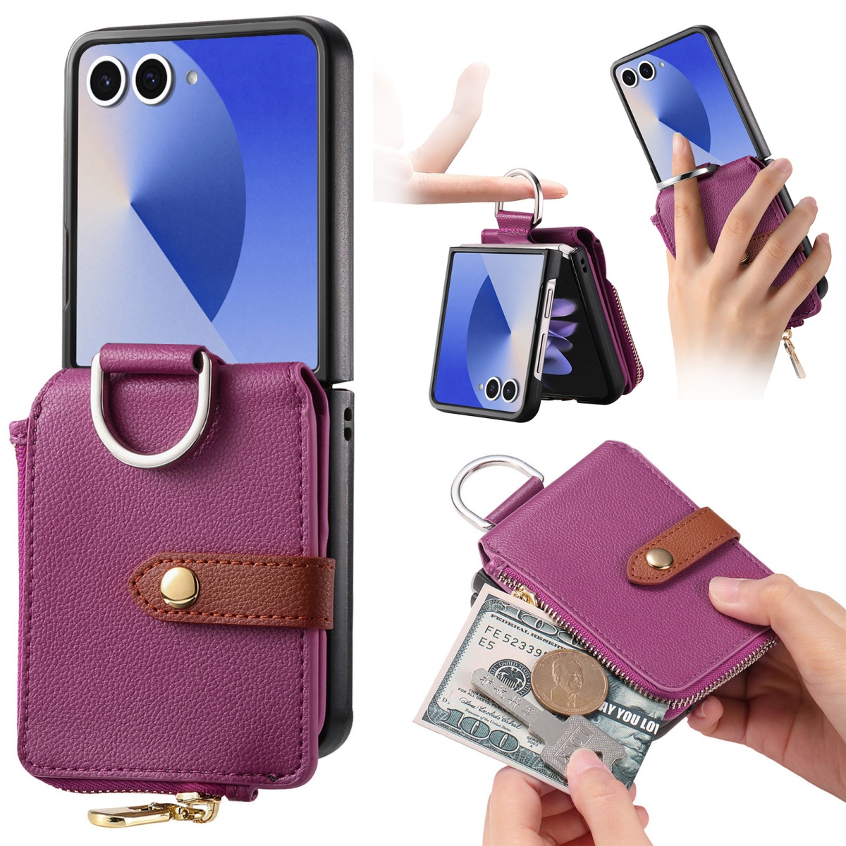 Funda de Lujo para Teléfono co - Leatherwork Wallet reseña y precio