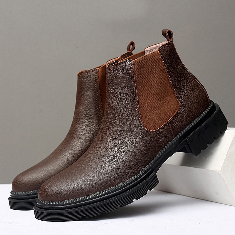 Botas de Invierno para Hombre, - Youtube Leatherwork reseña y precio
