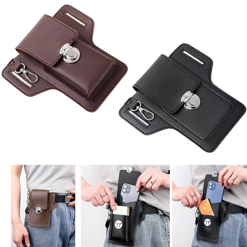 Riñonera de cuero PU multifunc - Leatherwork Wallet reseña y precio