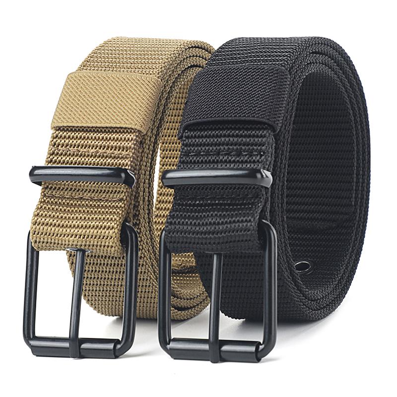 Cinturón de lona porosa con he - Leatherwork Eyelets reseña y precio