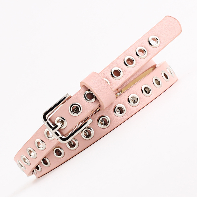 Cinturón de pantalón para muje - Leatherwork Eyelets reseña y precio